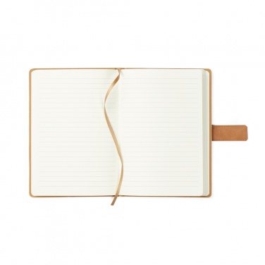 Logo trade promotional giveaways picture of: VINGA Bosler RCS recycled paper notebook