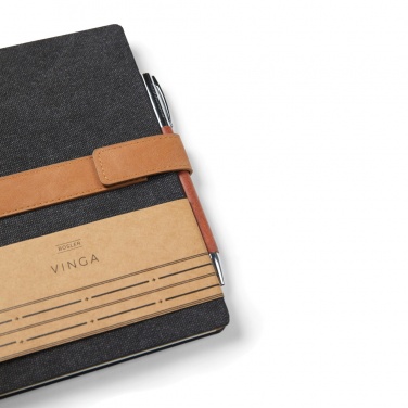 Logotrade corporate gift picture of: VINGA Bosler RCS recycled paper notebook