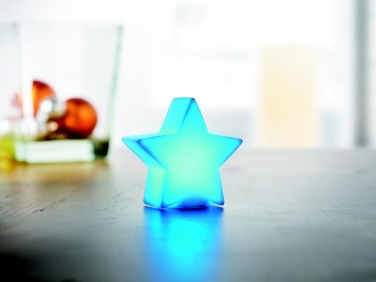 Logo trade promotional items image of: Star colour changing light