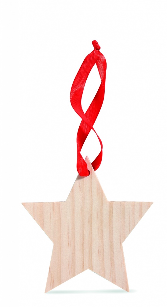 Logotrade advertising products photo of: Star shaped hanger
