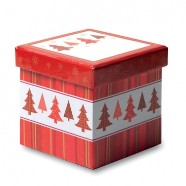 Logo trade promotional gifts picture of: Christmas bauble in gift box