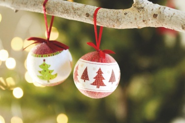 Logo trade promotional gifts image of: Christmas bauble in gift box