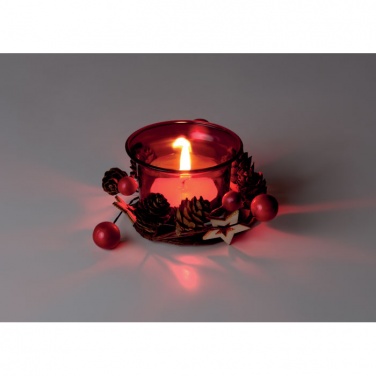 Logo trade promotional gifts image of: Christmas candle holder