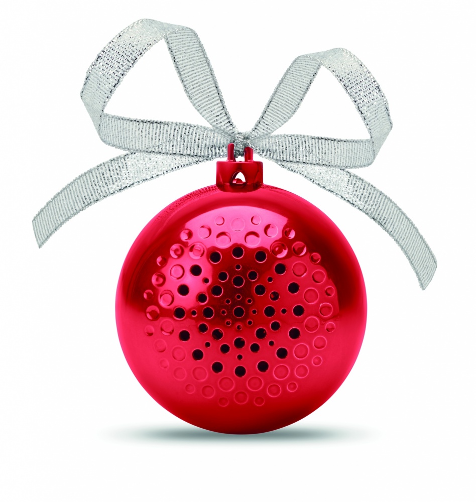 Logotrade promotional merchandise image of: Speaker Christmas ball