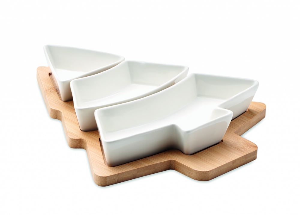Logotrade promotional product picture of: Christmas tree serving tray