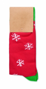 Logotrade corporate gift image of: Pair of Christmas socks L