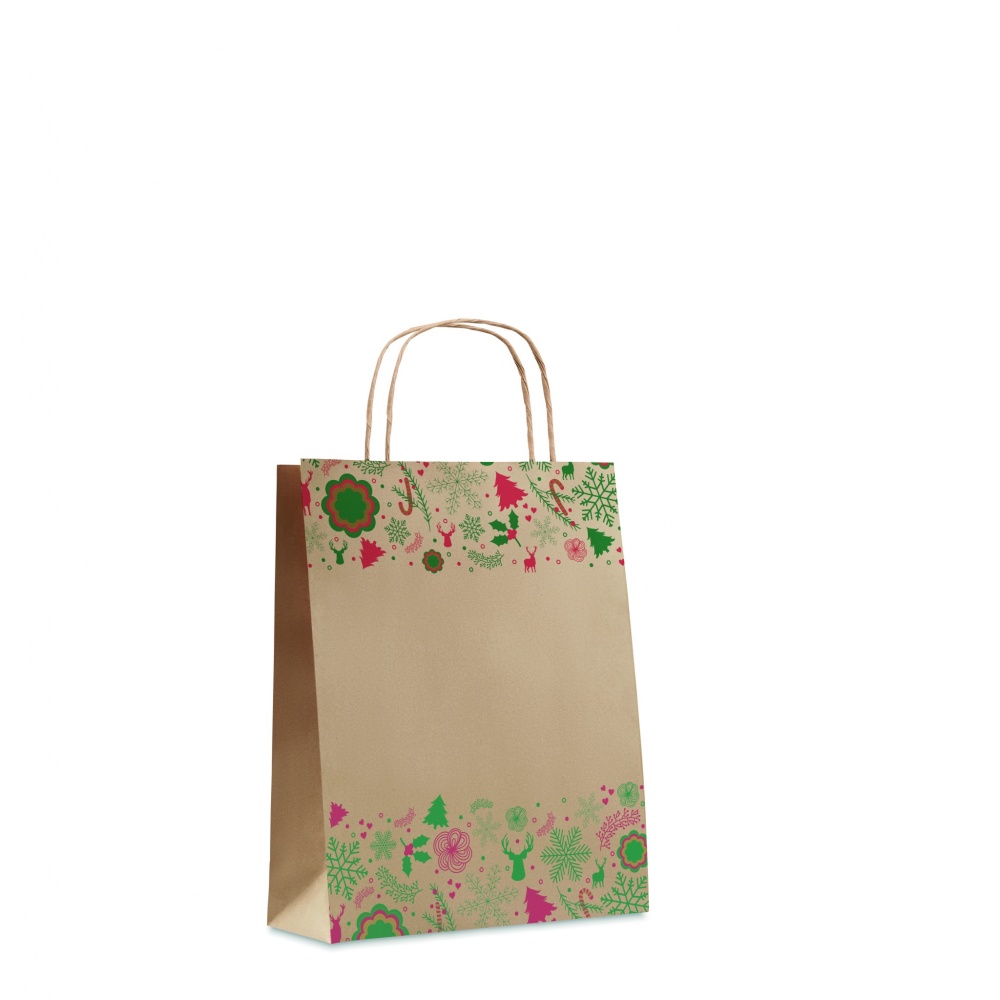 Logo trade corporate gift photo of: Gift paper bag small