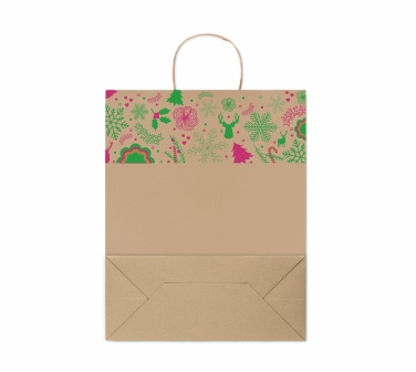 Logo trade advertising products image of: Gift paper bag large