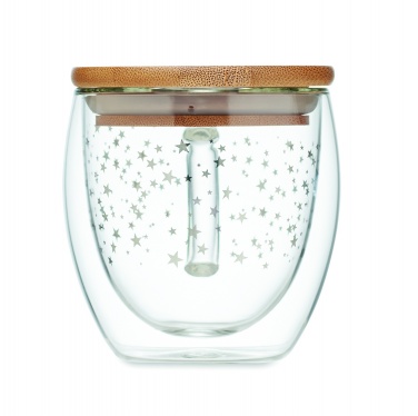 Logo trade promotional item photo of: Double wall borosilicate mug