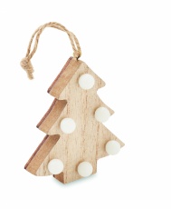 Wooden weed tree with lights