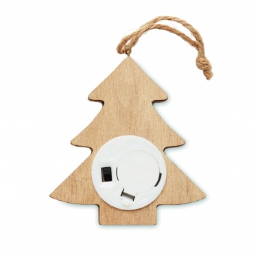 Logotrade promotional item picture of: Wooden weed tree with lights