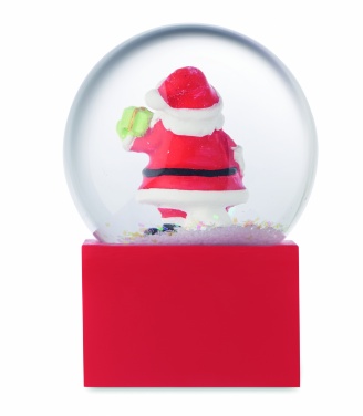 Logotrade promotional giveaway picture of: Small snow ball glass ornament