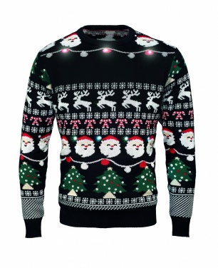 Logo trade promotional product photo of: Christmas LED sweater L/XL