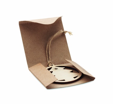 Logo trade promotional products picture of: Wooden tree shape hanger