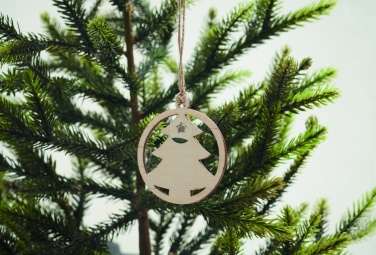 Logotrade promotional merchandise image of: Wooden tree shape hanger