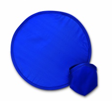 Foldable frisbee in pouch
