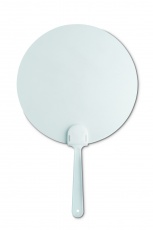 Manual hand fan