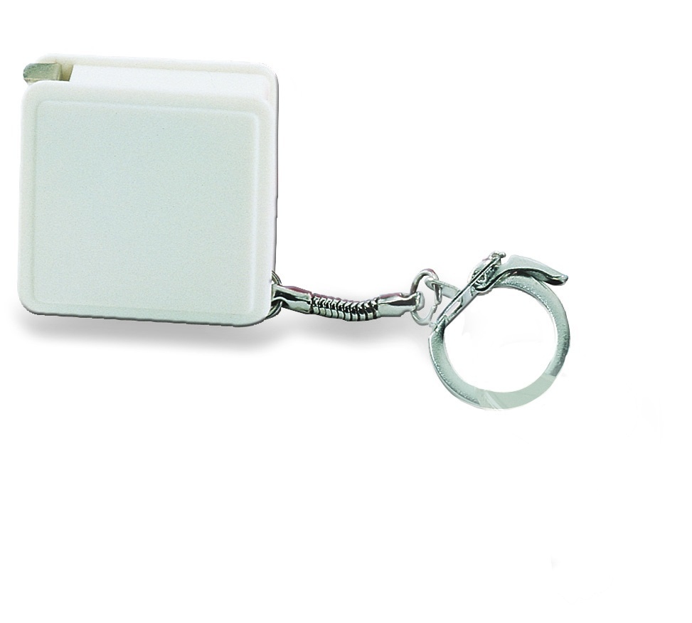 Logo trade corporate gift photo of: Key ring w/ flexible ruler 1m, Vantaa