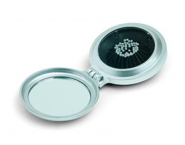 Logo trade business gifts image of: Foldable brush/mirror