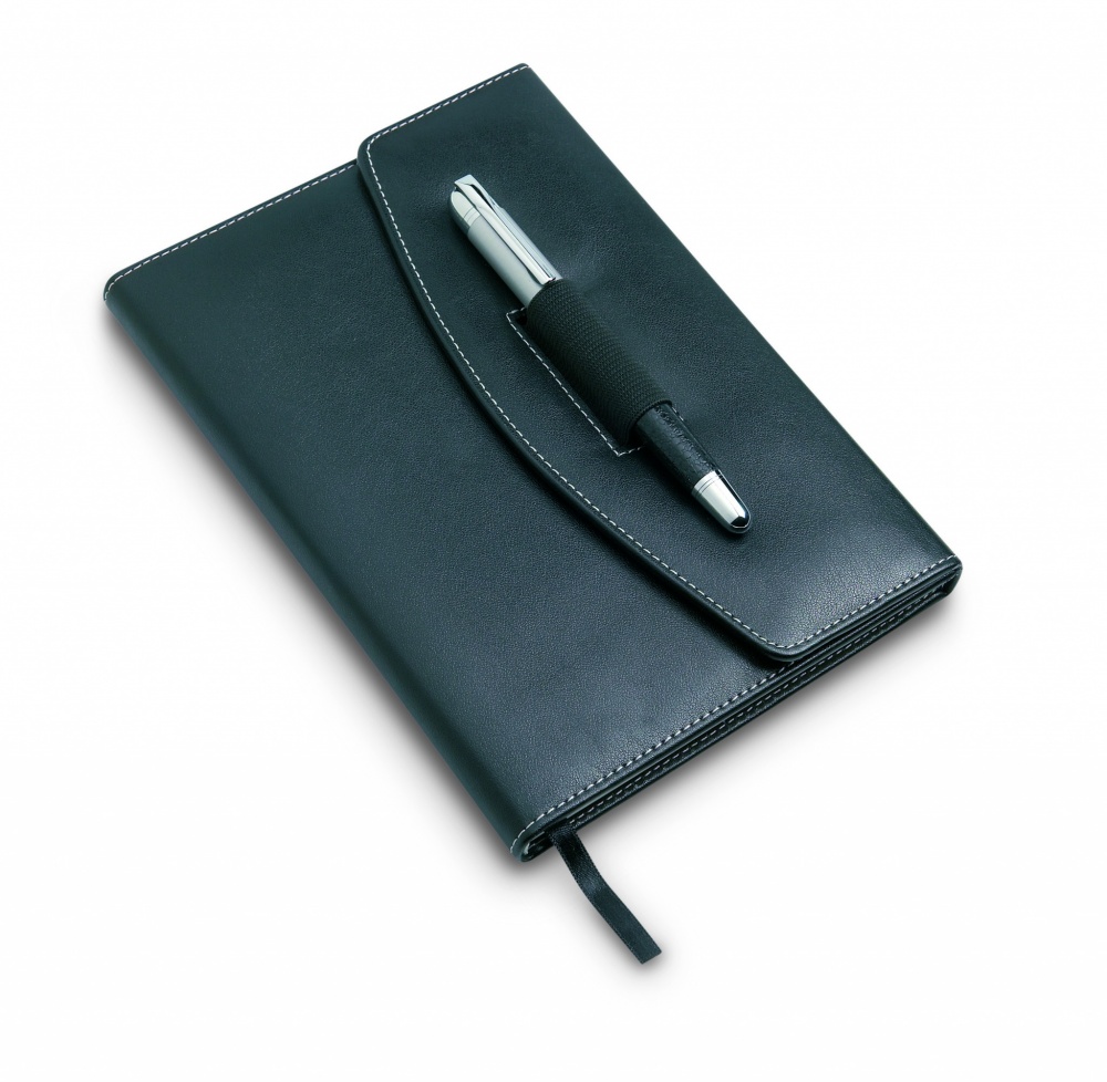 Logotrade promotional merchandise photo of: A5 notebook portfolio with pen