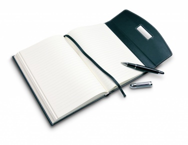 Logo trade promotional merchandise image of: A5 notebook portfolio with pen
