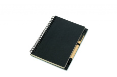 B6 Recycled notebook with pen