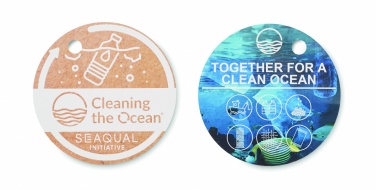 Logo trade corporate gift photo of: SEAQUAL® towel 100x170cm