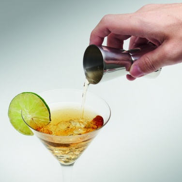 Logo trade promotional giveaways picture of: Stainless steel jigger