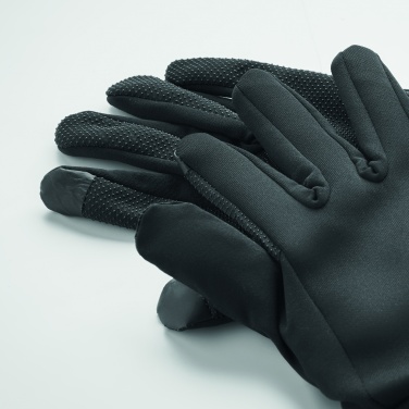 Logo trade promotional giveaway photo of: Tactile sport gloves