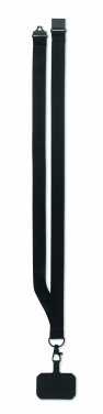 Logo trade promotional products image of: Phone holder lanyard