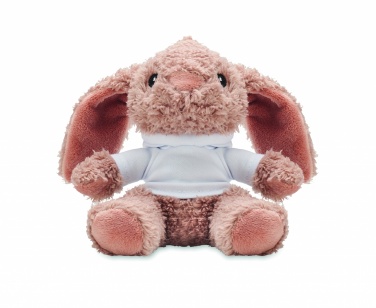 Logo trade promotional gift photo of: Bunny plush wearing a hoodie