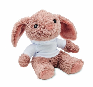 Logotrade corporate gift image of: Bunny plush wearing a hoodie