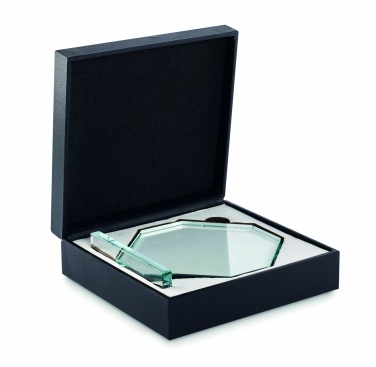 Logo trade business gifts image of: Crystal award