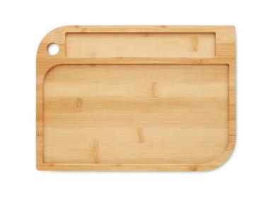 Logo trade advertising products picture of: Meal plate in bamboo