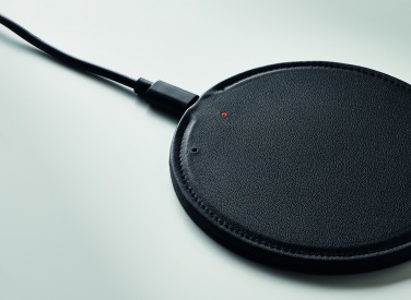 Logo trade promotional giveaways image of: Recycled 15W Wireless charger