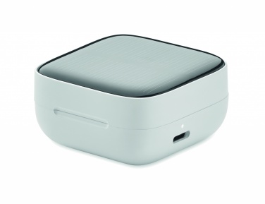 Logotrade promotional merchandise photo of: TWS earbuds with solar charger