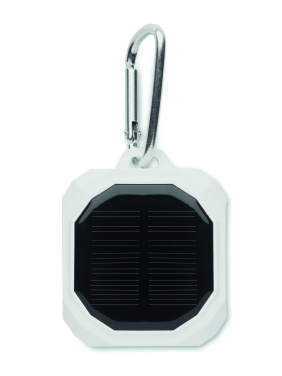 Logo trade promotional merchandise photo of: TWS earbuds with solar charger