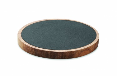 Logotrade promotional item picture of: Wireless charger in acacia 15W