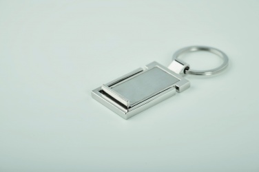 Logotrade promotional merchandise photo of: Metal key ring phone stand Seinajoki
