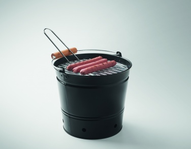 Logo trade advertising products image of: Portable bucket barbecue