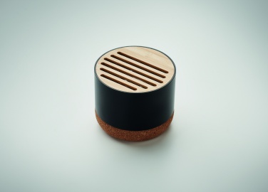 Logo trade advertising product photo of: Cork and aluminium speaker