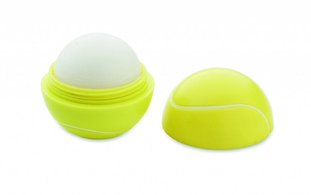 Logotrade business gifts photo of: Lip balm in tennis ball shape