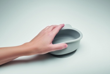Logo trade corporate gifts picture of: Silicone spoon, bowl baby set