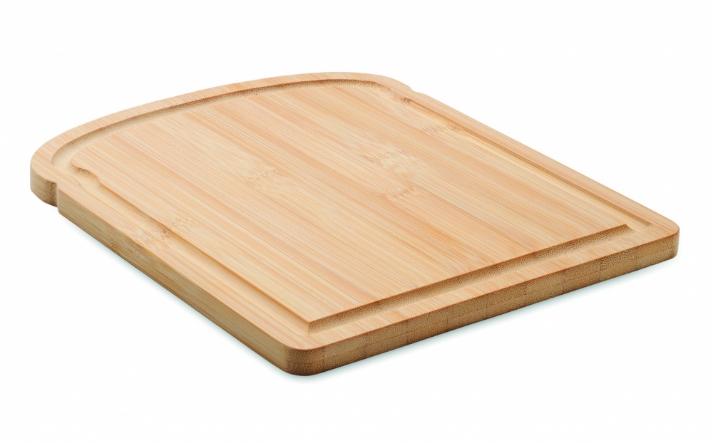 Logo trade promotional gifts image of: Bamboo bread cutting board