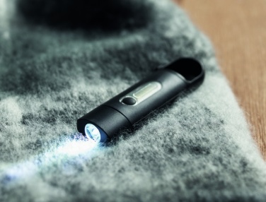 Logo trade promotional merchandise photo of: Pocket size COB flash light