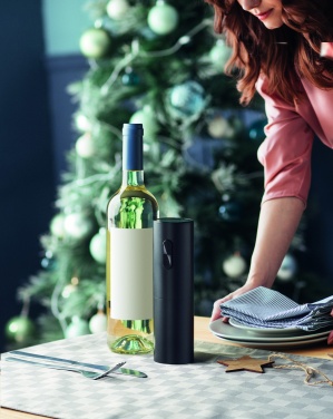 Logo trade promotional gift photo of: Electric wine bottle opener