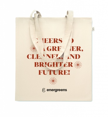 Logo trade promotional items picture of: Recycled cotton shopping bag
