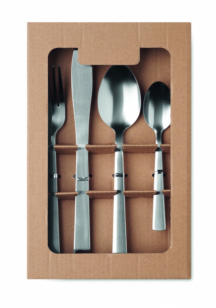 Logotrade promotional product image of: 16 piece cutlery set.