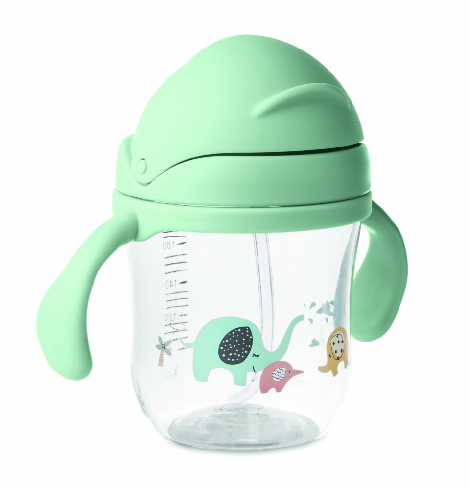 Logo trade corporate gifts image of: Baby sippy cup in Tritan.