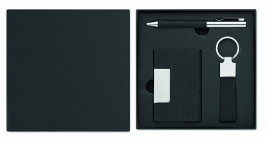 Logotrade corporate gift image of: 3-piece gift set in a gift box with customizable printing